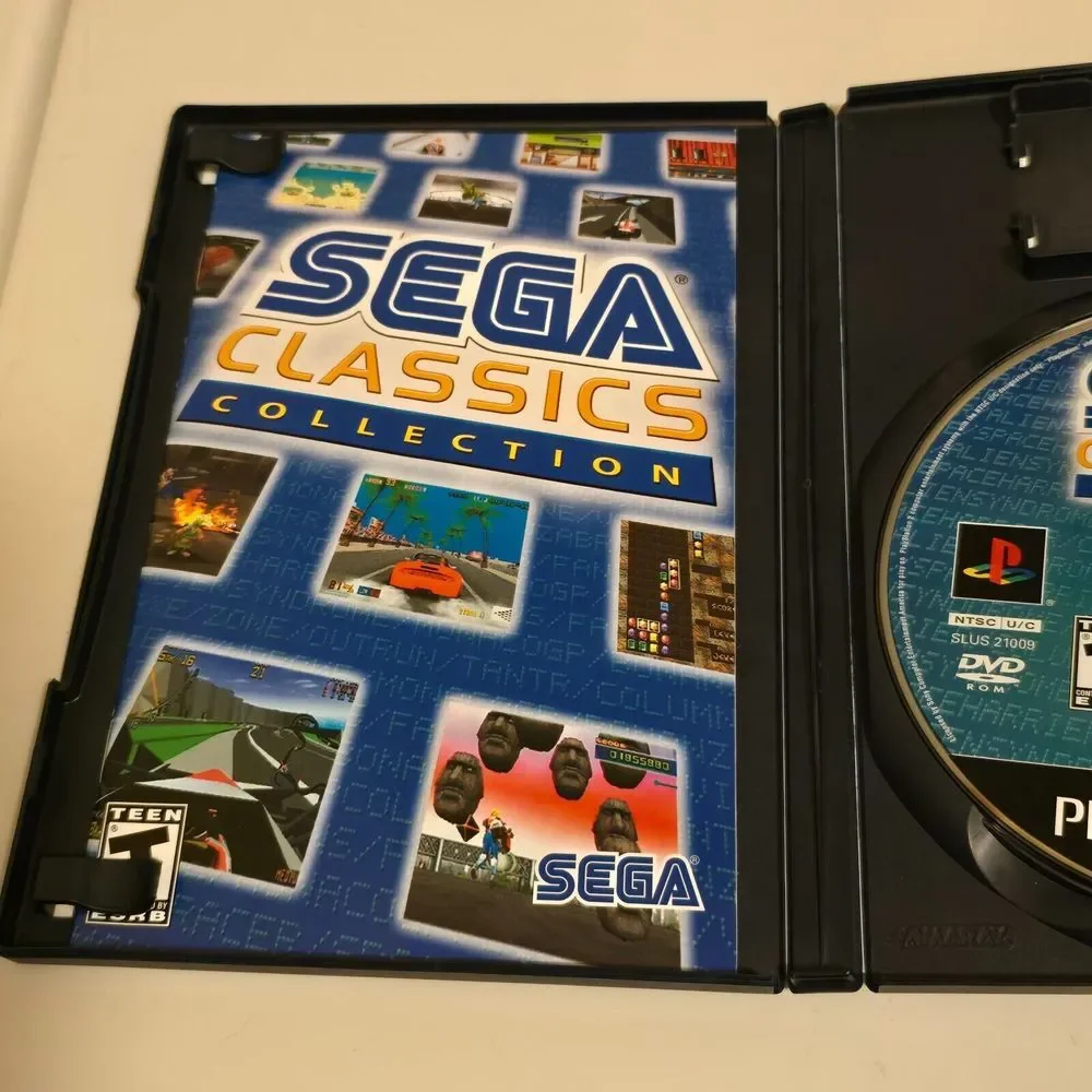 VTG PS2 Sega Classics‎ Collection (Sony PlayStation 2, 2004) Complete / Tested